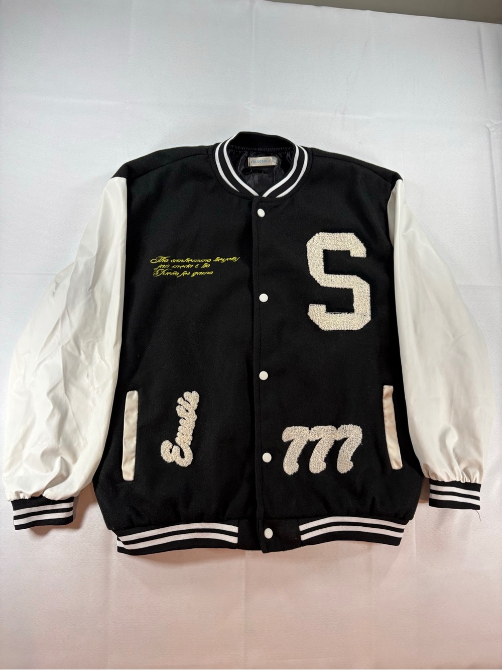 Japanese Streetwear Nature Varsity Jacket Large